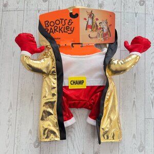 Boxing Champ Frontal Halloween Dog and Cat Costume size S up to 20 lbs - NEW!
